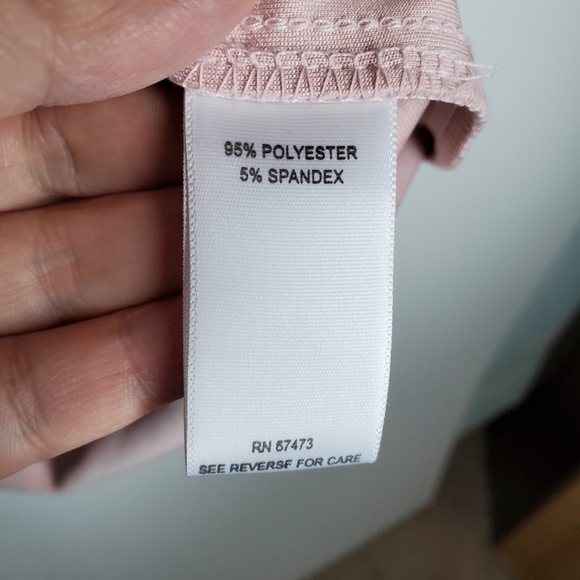 NWT Taylor Blush Shift Pink with Tiered Ruffled Sleeves.  Size 10. - Picture 8 of 8